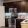 a kitchen with black cabinets