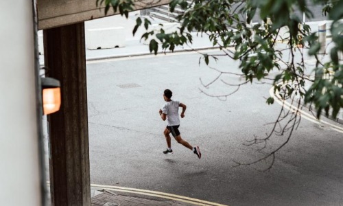 Find your perfect fit at Berkshire Amber a man running on a street