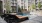 a large pool in front of a building