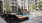a pool in a courtyard