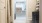 a bathroom with a shower and a toilet